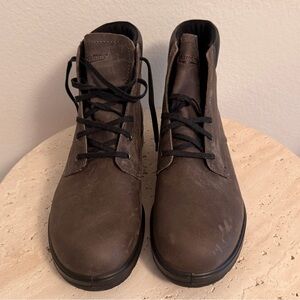 Blundstone Men's Dark Brown Lace-Up Chukka Boots